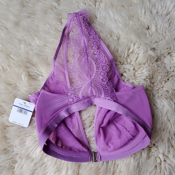Intimatly Free People Lilac Clara Lace Tanga Bra - Picture 5 of 8
